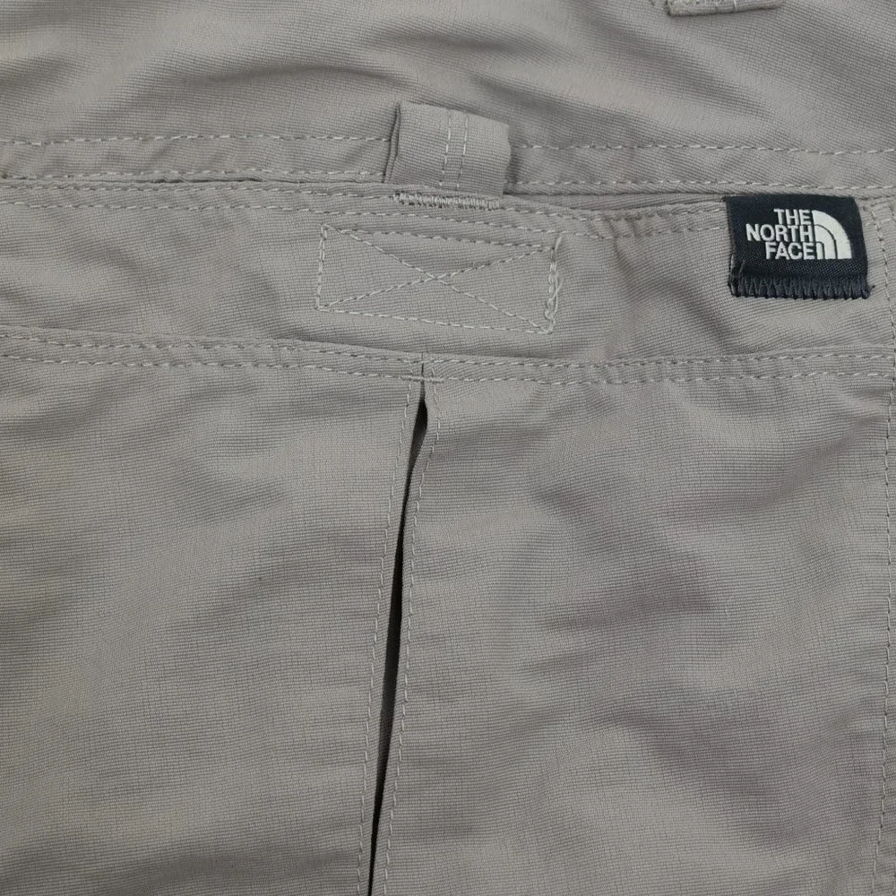 The‎ North Face Men's Size 34 Khaki Tan Hiking Outdoor Shorts Cargo Nylon Casual